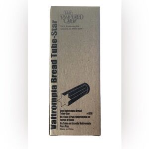 Pampered Chef Valtrompia Bread Tube Star with Recipe and Instruction Book